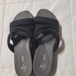 Clarks Women's Black Sandals